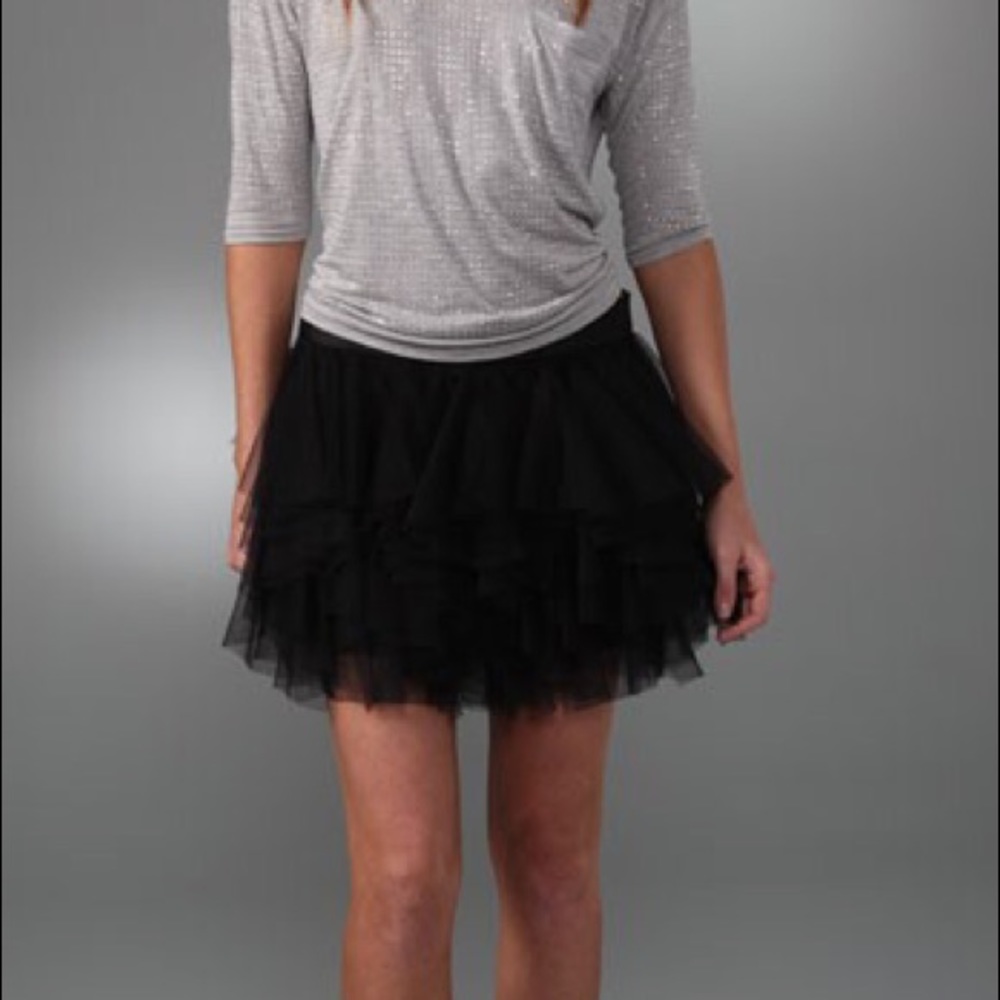 Haute Hippie tulle ballerina skirt